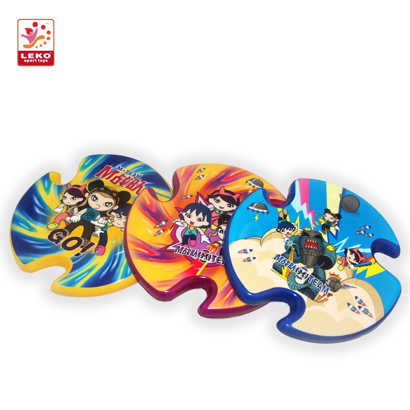 Outdoor playing lawn game children throwing soft PU foam fly disc toy