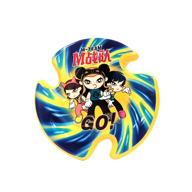 Outdoor playing lawn game children throwing soft PU foam fly disc toy