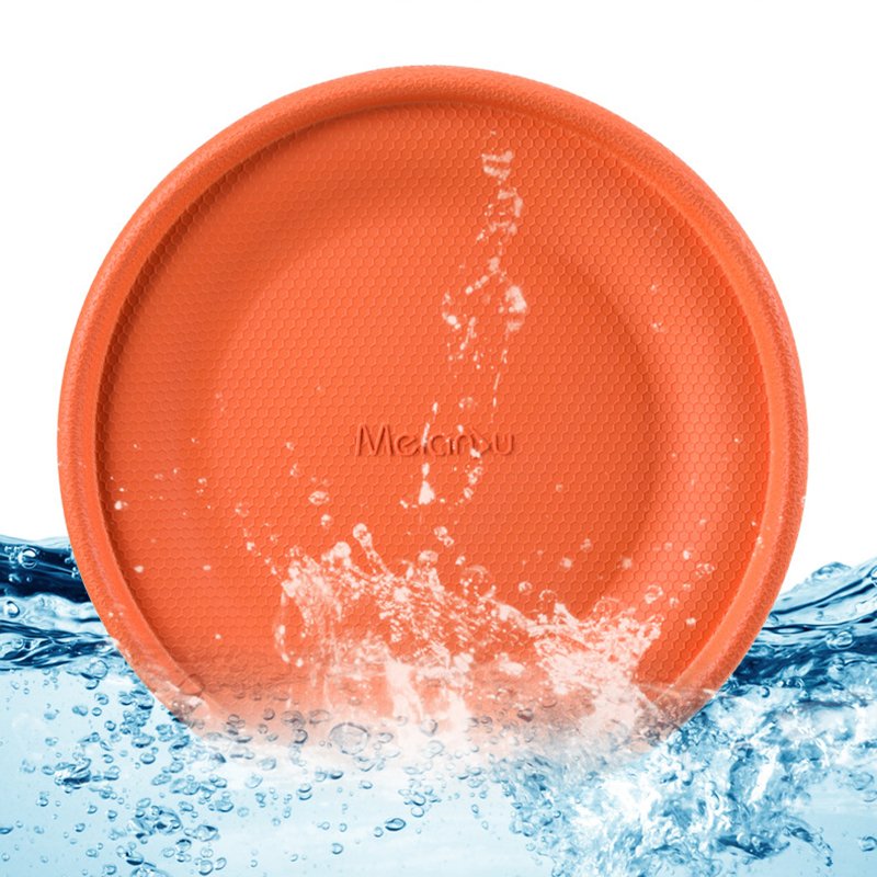 Custom Outdoor Flying Frisbeed Pet Training Toy Foldable Flyer Soft EVA Rubber Round Disc for Dog