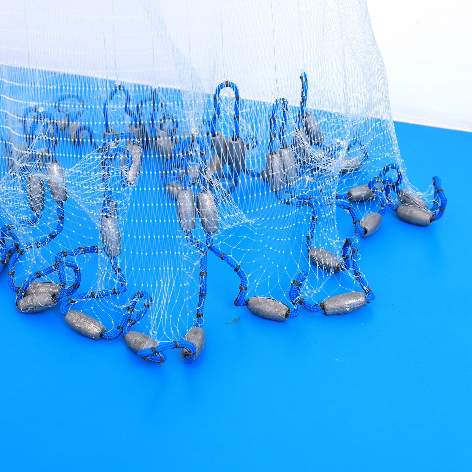 Wholesale Sea Drawstring Hand Throw Frisbee Cast Net Fishing Cast Net Throw Catch Drawstring Casting Fishing Net