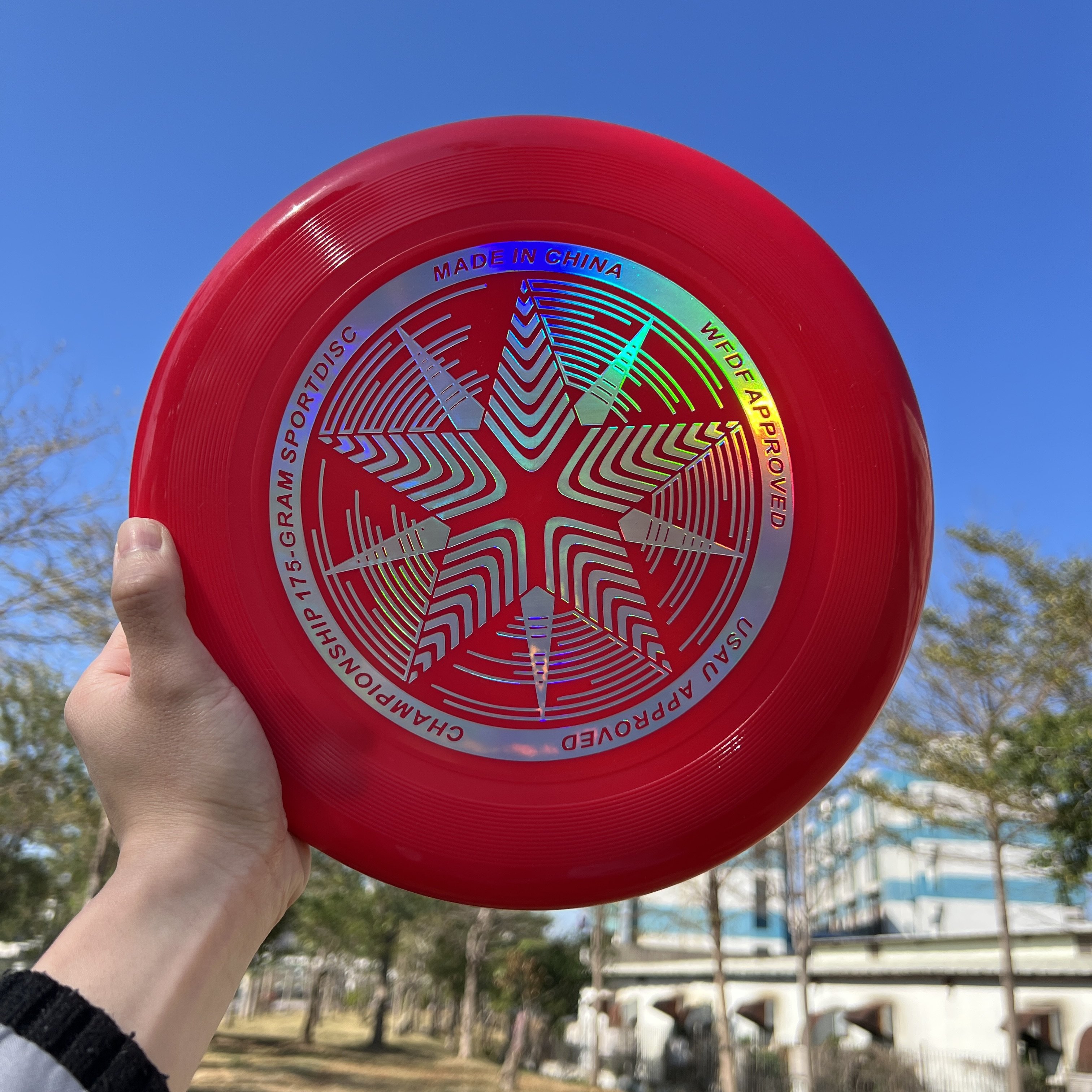Custom logo Ultimate Frisbeed competition 175g Flying Disc
