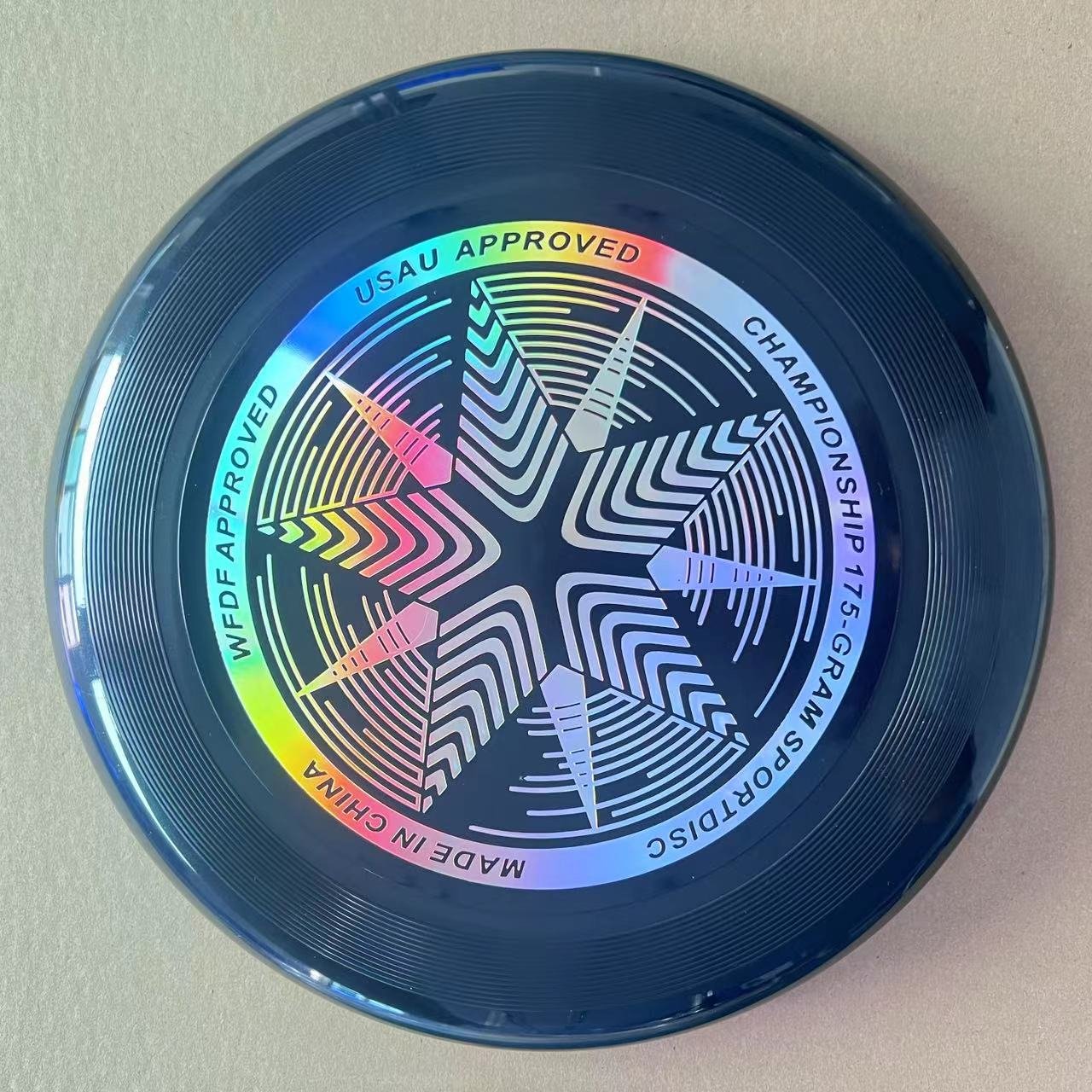 WFDF Certification Professional Custom logo Competitive Decompression Sports Golf Frisbeed 175g Portable Disc Ultimate Frisbeed