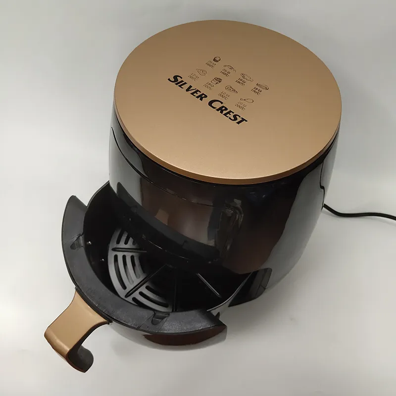 Hot Selling 6L Most Famous Brand Digital Air Fryer Silver Crest Air Fryer Small MOQ