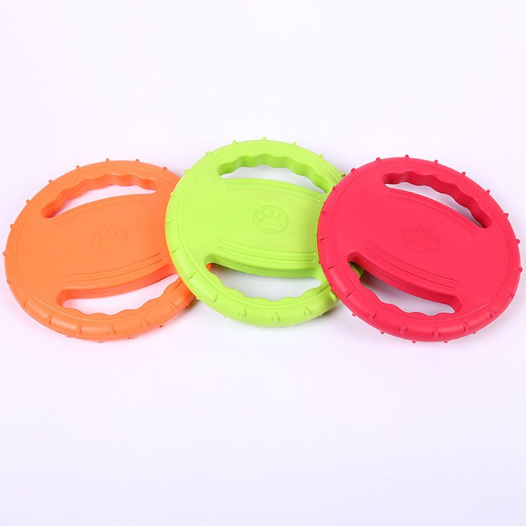 Outdoor Sports Pet Dog Bite Resistant Toy Frisbeed Soft Frisbeed Pet Bite Resistant Flying Disc