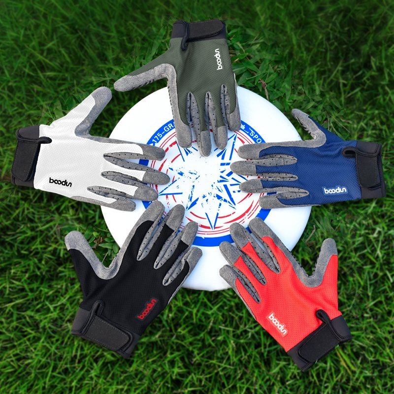 HBG 1856 Outdoor Disc Gloves Breathable Long Finger Disc Golf Gloves Men Wear-resistant Flying Disc Gloves