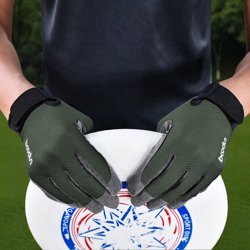 HBG 1856 Outdoor Disc Gloves Breathable Long Finger Disc Golf Gloves Men Wear-resistant Flying Disc Gloves