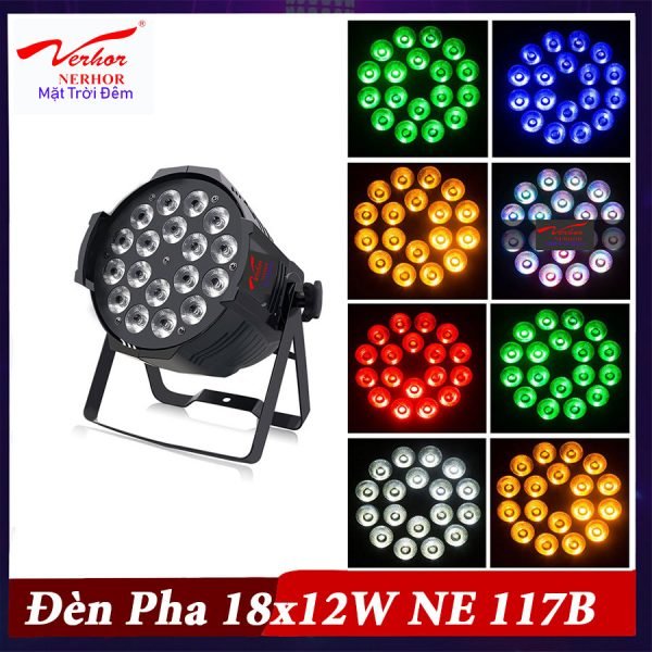 NE 117B 18-ball LED Stage Lights 4-in-1 Flying Frisbee for Karaoke for Bars and Rooms to Sing Together