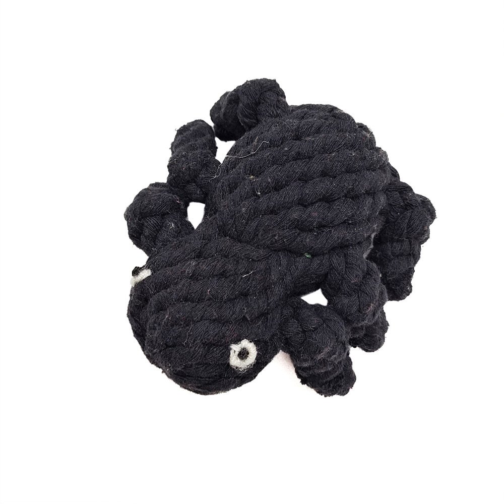 Durable Dog Chew Toys Halloween Cotton Rope Tug of War Fetching Disc Pet Teething Rope toys