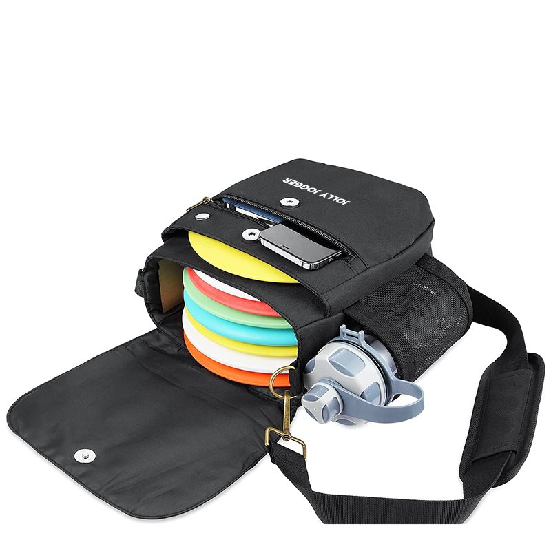 Frisbee Golf Sling Chest Shoulder Bag Multiple Storage Pockets Frisbee Golf Bag