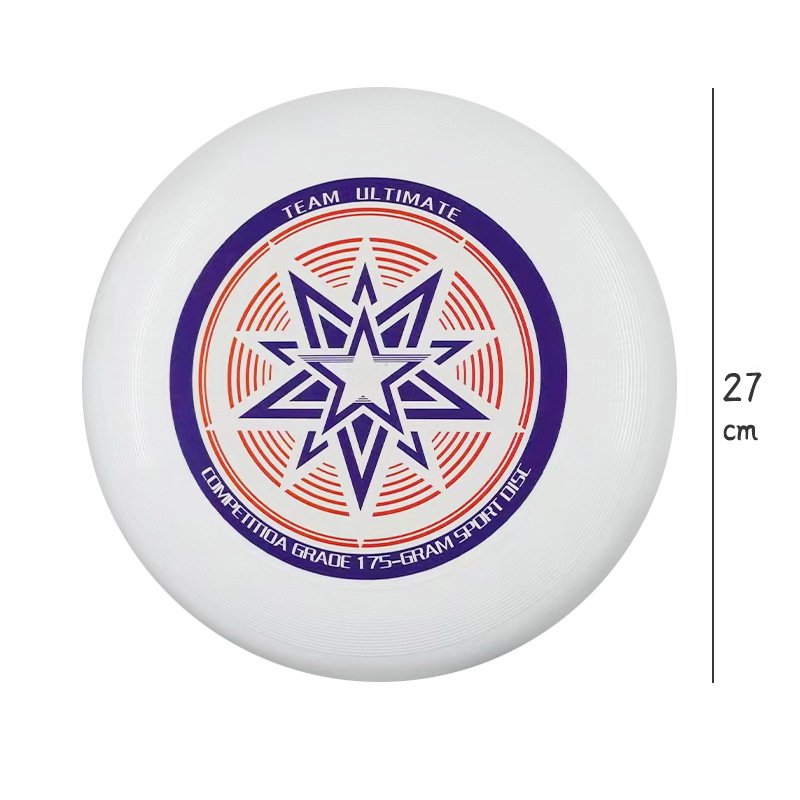 Professional 175 g Ultimate Frisbee glow in dark Durable PP/PE soft Frisbee Flying Disc Ultimate Frisbeed can be Custom Pattern
