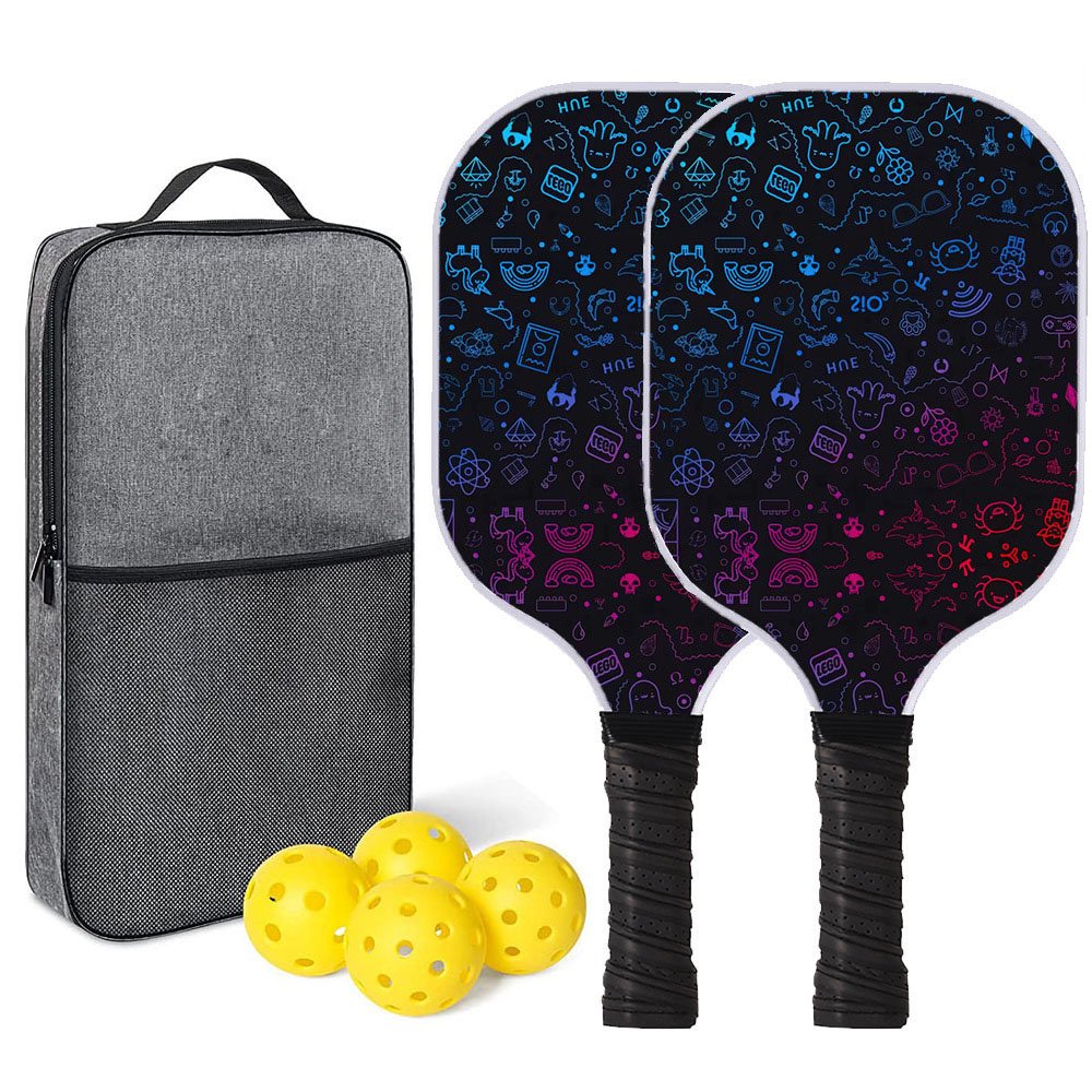 Wholesale Stock USAPA Approved T700 3K 12K Carbon Fiber Pickleball Paddles Pickleball Rackets For Men Women Kids Adults