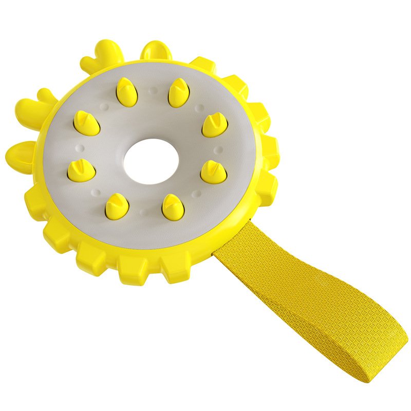 Pet Supplier Wholesale Dog Frisbeed chew Toys And Biting Resistant Interactive Pet Dog Frisbeed Toys