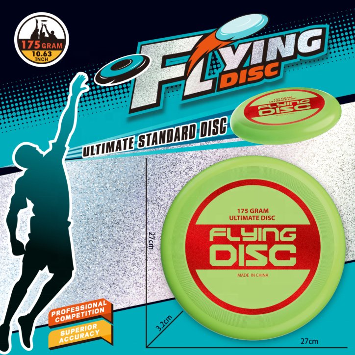 High Quality Customize Logo Patterns Beach Sports Outdoor Camping Games For Kids Plastic Training Luminous Flying Disc Frisbeed