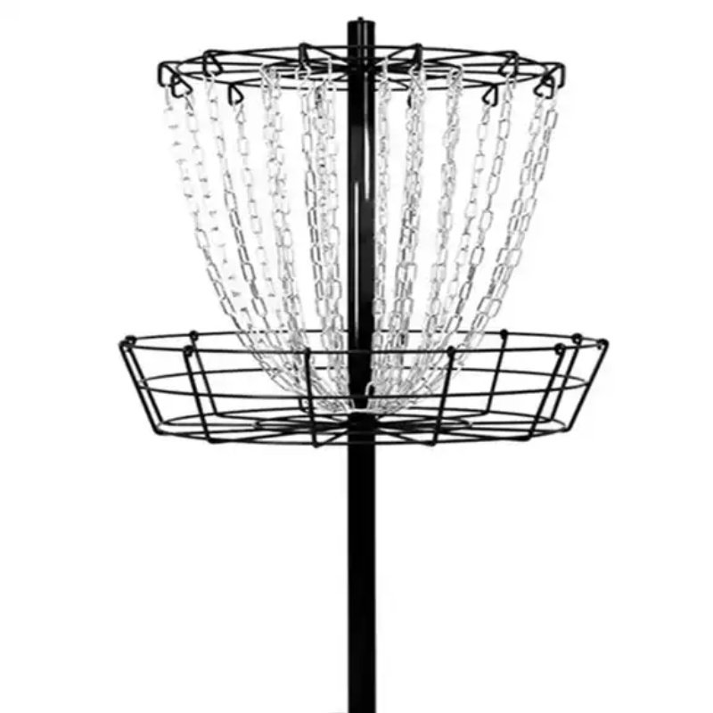TY-1020G 24-Chain Target Pro Disc Golf Basket Disc Golf Basket Professional Disc Golf Basket
