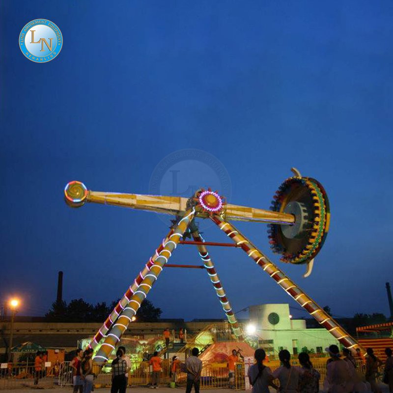 360 Degree Rides Theme Park Thrill Amusement Equipment Outdoor Playground Pendulum Frisbee Ride for Sale