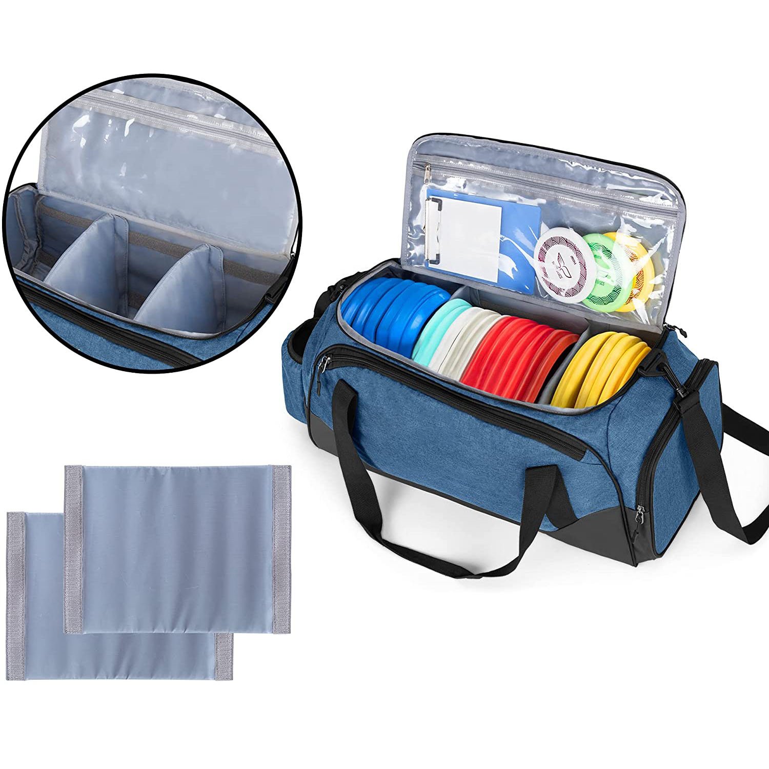 High Quality Disc Golf Cooler Bag Factory Price Good for Travel Made of Polyester Nylon Outdoor Sports Flying Frisbee Bag