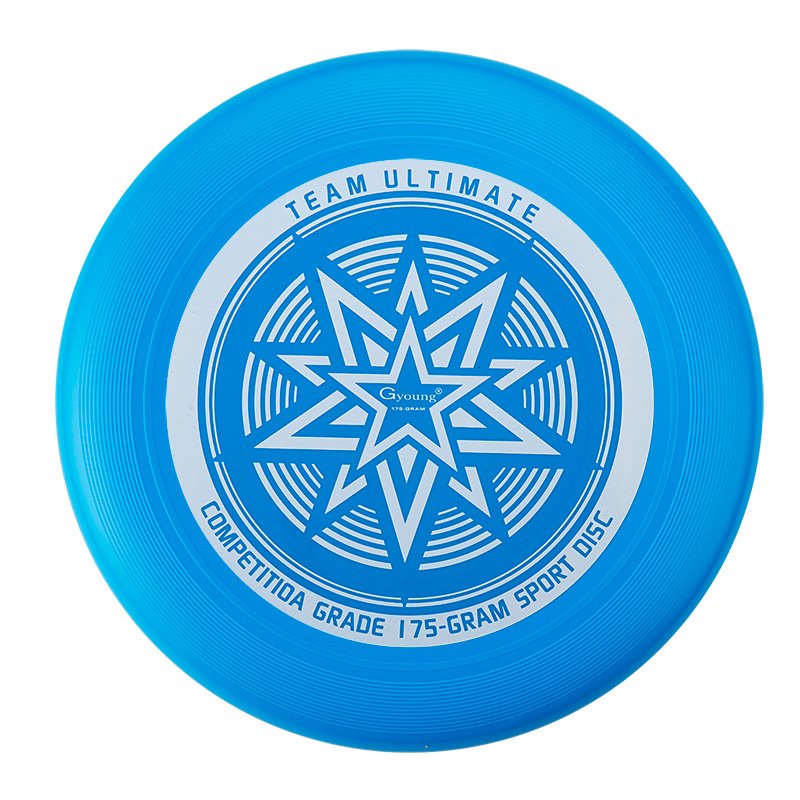 175g Frisbeed Flying Disc Soft Plastic Pet Golf Dog Toy Custom UV Printing Flying Saucer