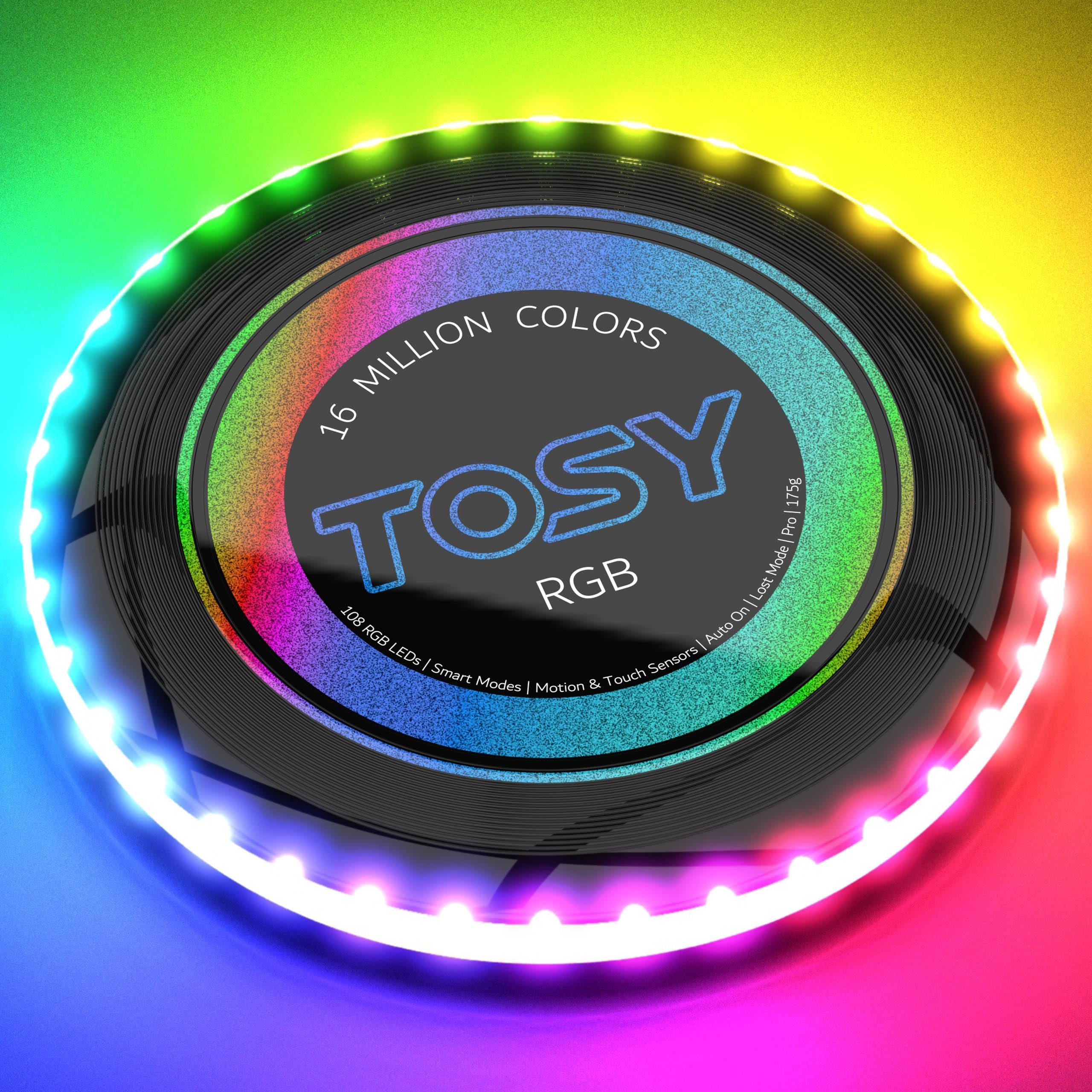 Custom Ultimate Frisbeed Outdoor Sports 175g frisbeed Rechargeable Birthday Gift Camping led Frisbeed
