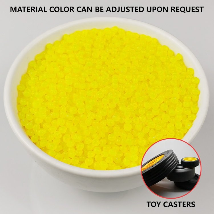 tpe dog frisbee pet toys plastic raw material particles modified customized abrasion resistance tearing bite