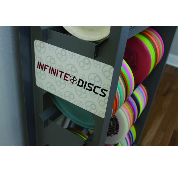 Customizable MVP Disc Station Metal Iron Disc Storage Rack Frisbee display stand rack disc golf wire display rack
