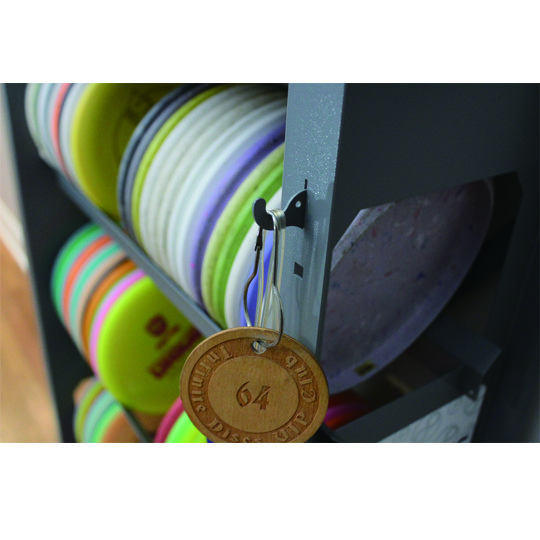 Customizable MVP Disc Station Metal Iron Disc Storage Rack Frisbee display stand rack disc golf wire display rack