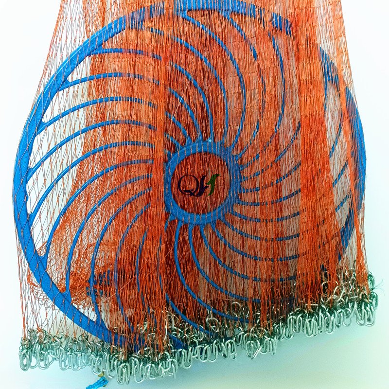Bottom Pocket Japanese America Cast Nets Nylon Magic Fishing Net