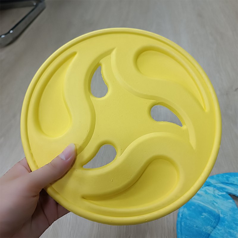 Outdoor Parent-child Interaction Game Soft Colorful EVA Flying Disc For Kids
