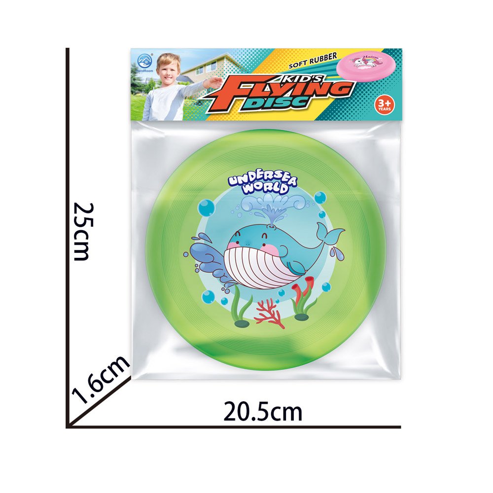 18CM Frisbeed Sport Toy With Cartoon Design Outdoor Toy Customization Flying Discs Outdoor Sport Toys Game