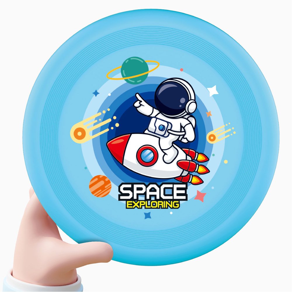 18CM Frisbeed Sport Toy With Cartoon Design Outdoor Toy Customization Flying Discs Outdoor Sport Toys Game