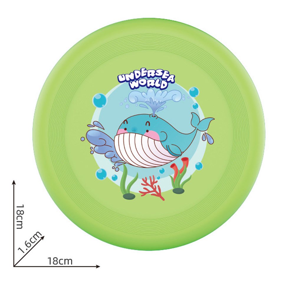 18CM Frisbeed Sport Toy With Cartoon Design Outdoor Toy Customization Flying Discs Outdoor Sport Toys Game