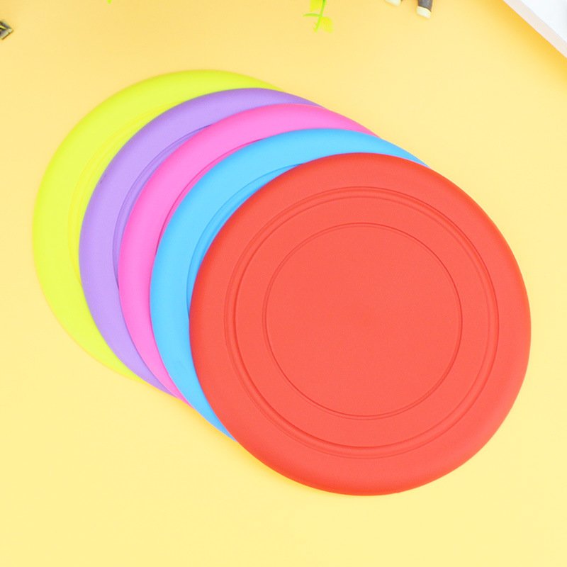 Wholesale Soft TPR Dog Flying Saucer Pet Frisbee for Training Tooth-Free & Bite-Resistant Chew Toys