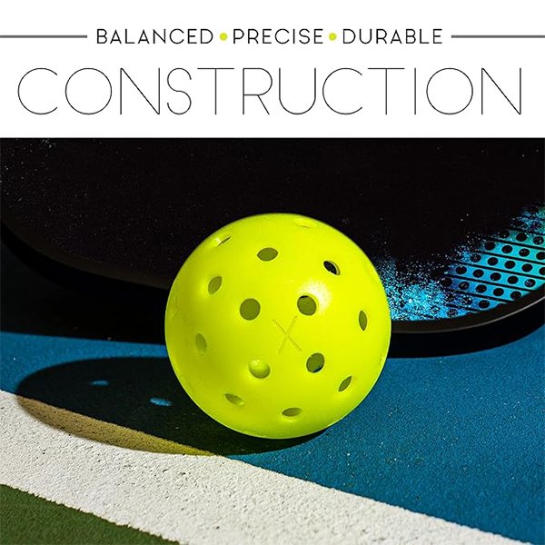 Outdoor Pickleballs TPE elastic injection molded pickle ball customized Colorful usapa approved pickleball For Outdoor Courts