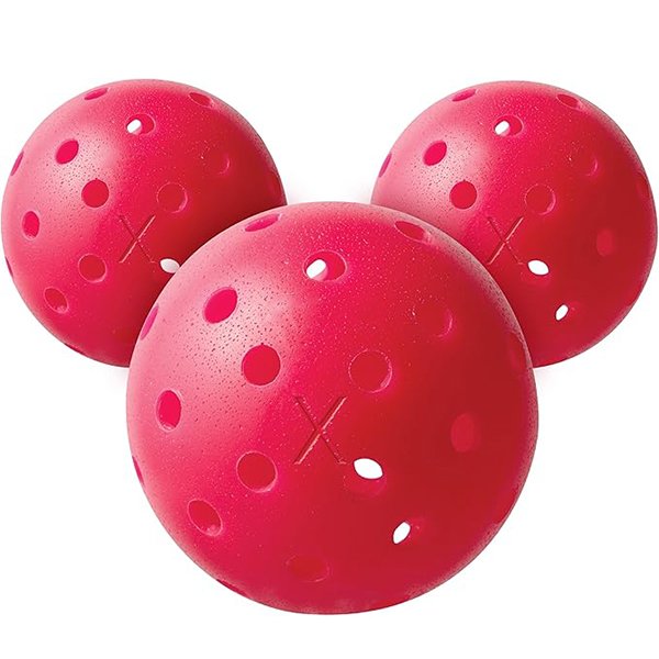 Outdoor Pickleballs TPE elastic injection molded pickle ball customized Colorful usapa approved pickleball For Outdoor Courts