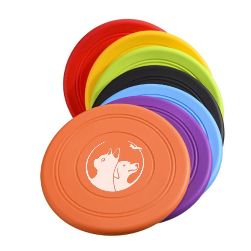 Rainbow Dog Outdoor Toy Frisbee