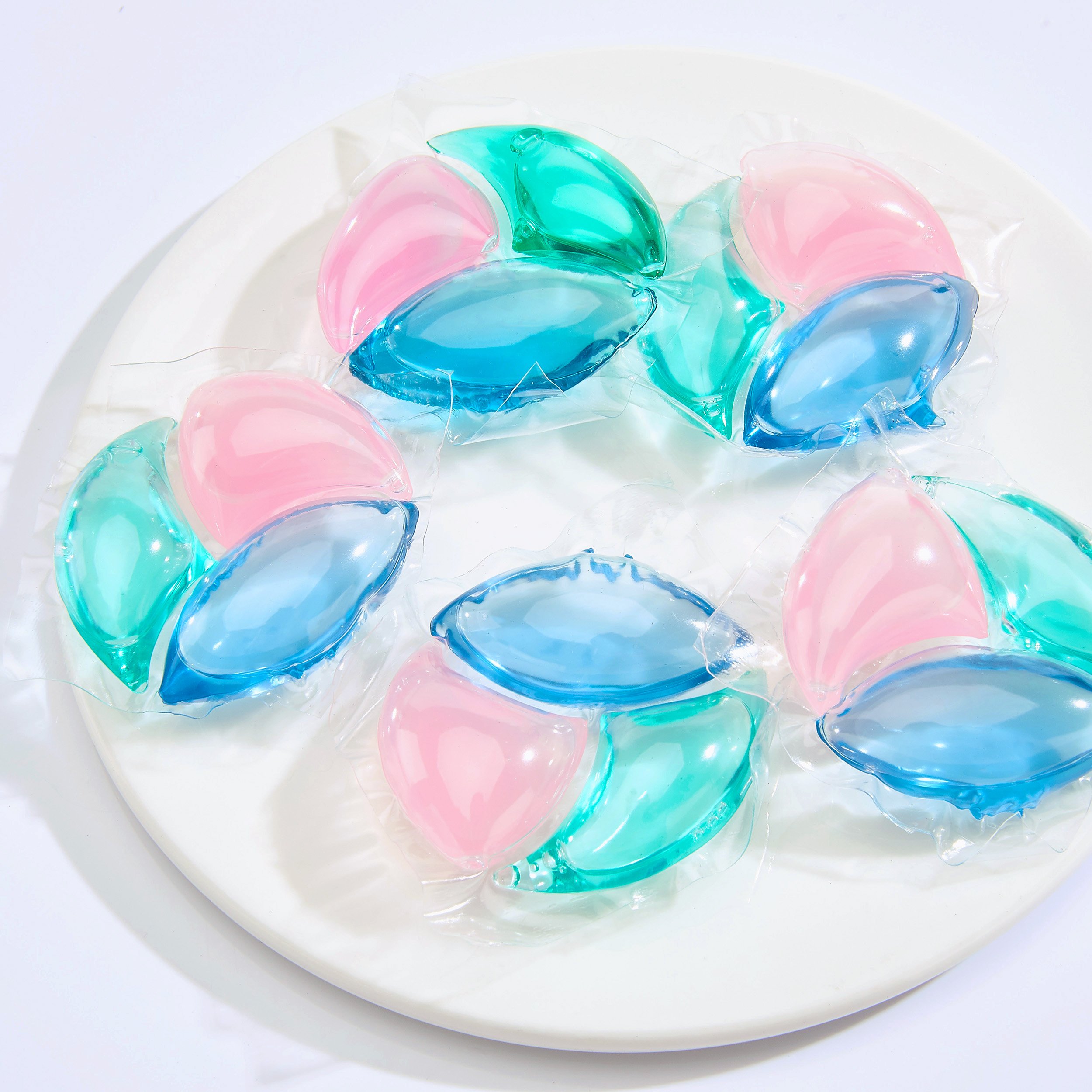 3 in 1 Frisbee 12g Hot Sale Tough Stain Removal Deep Clean Wholesale Factory Price Detergent Laundry Soap Detergent Pods