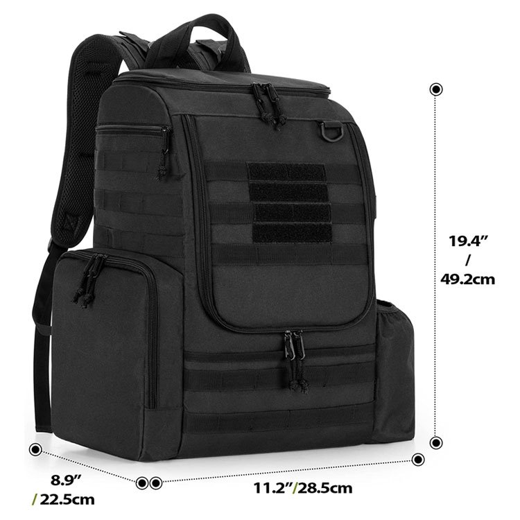 Lightweight disc golf backpack bag holds 25 discs waterproof disc backpack frisbee golf bag