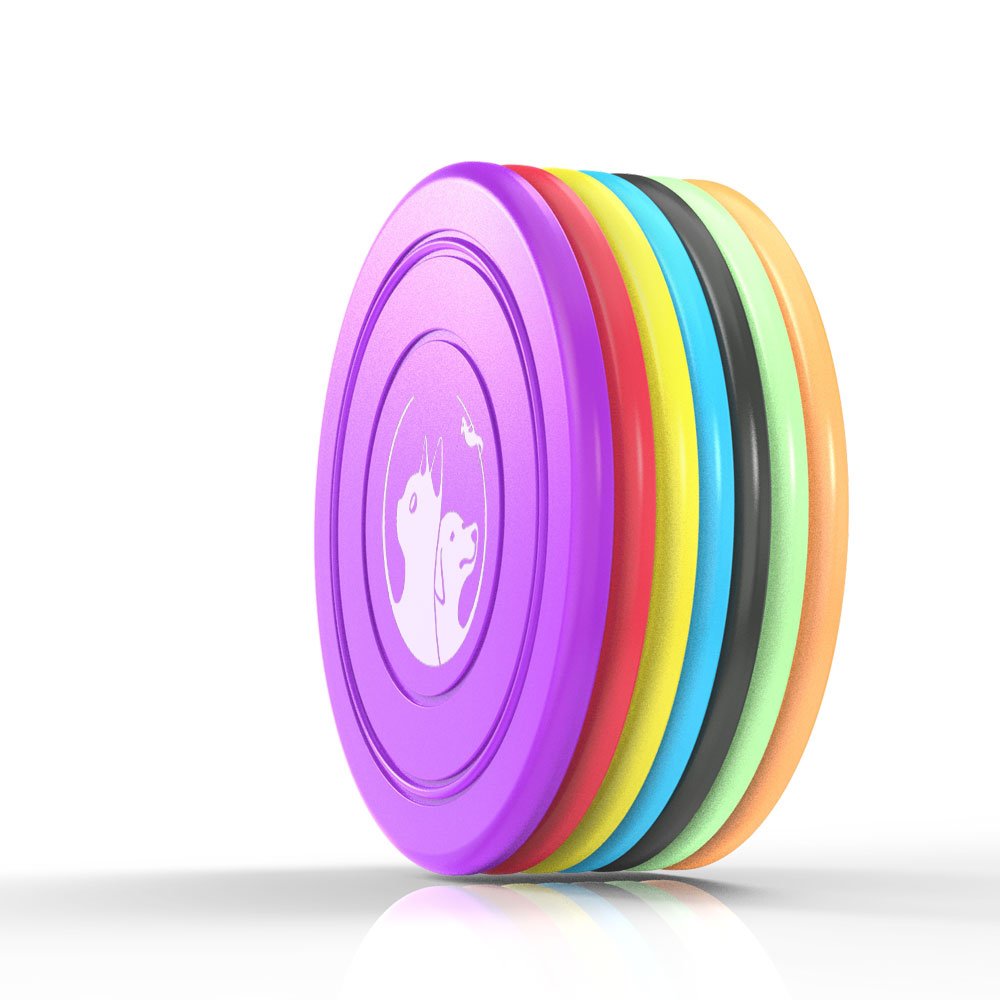 Safe And Nontoxic Purple Frisbee For Dogs
