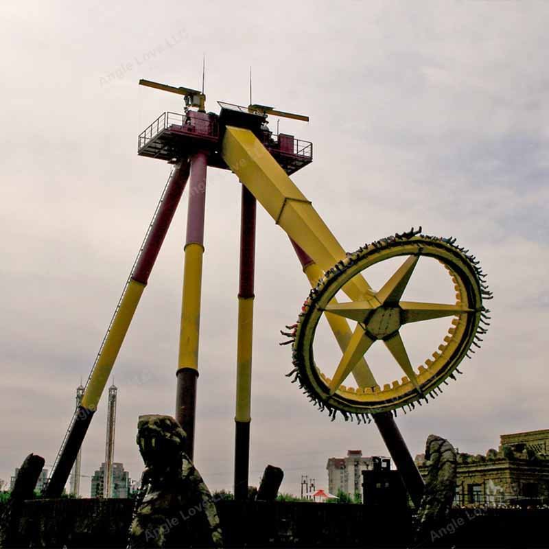 High Quality Amusement Theme Park Thrilling Rides Outdoor Adults Attractive Play Games Fun Big Pendulum Frisbee For Sale