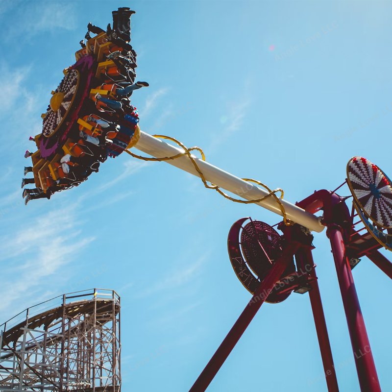 High Quality Amusement Theme Park Thrilling Rides Outdoor Adults Attractive Play Games Fun Big Pendulum Frisbee For Sale