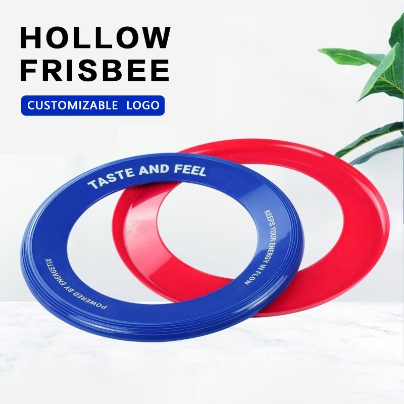 Flying Discs Ring Throwing Game Toy Frisbeed Ring Dog Hollow Plastic High Quality Outdoor Gift Unisex Electronic Toy
