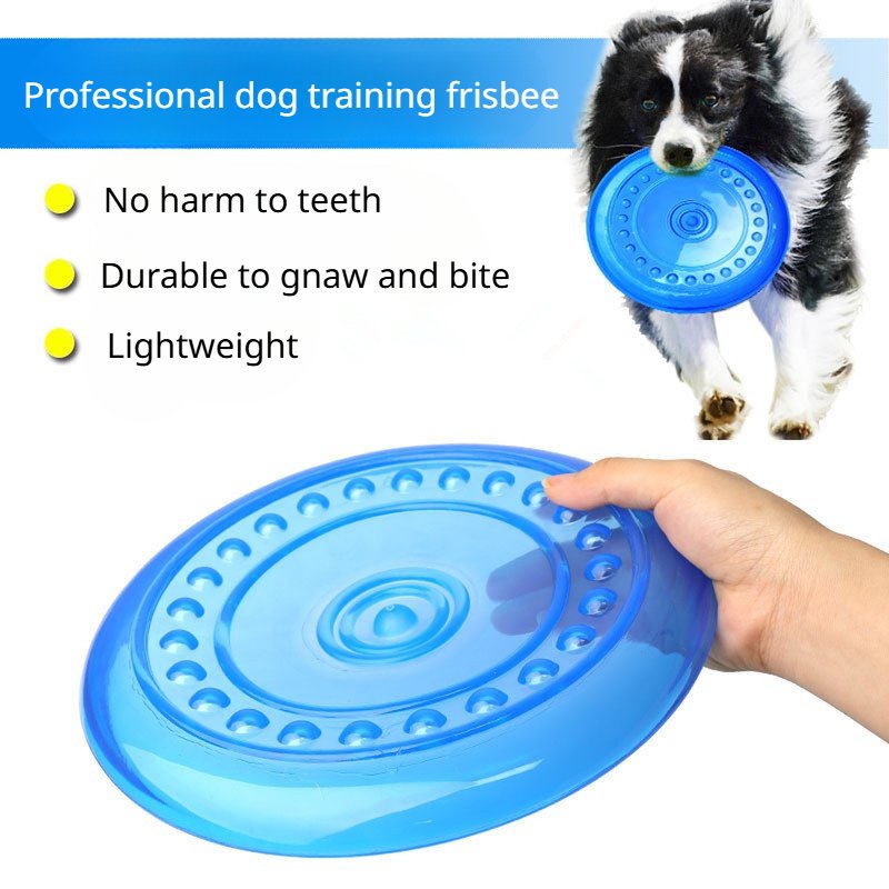 Pet Toy TPR Soft Bite resistant Easy to Throw Dog Outdoor Training materials Dog Supplies
