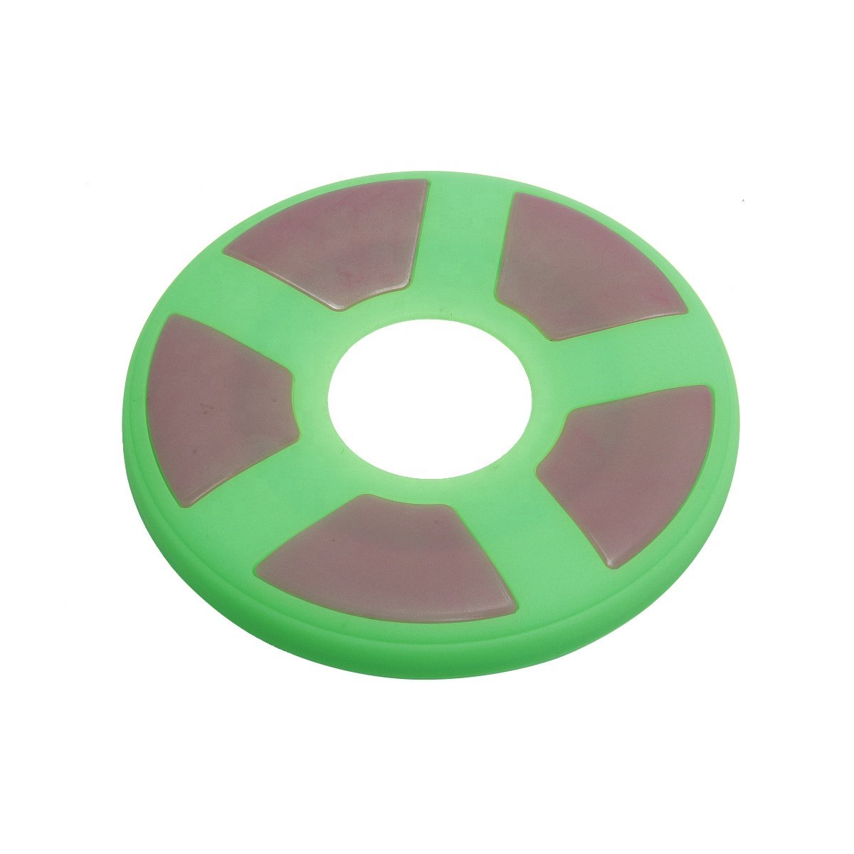 Custom Flying Dog Frisbee Discs Durable Interactive Pet Training Dog Frisbee Toys Chew Resistance Soft Rubber Toys Dog Frisbee