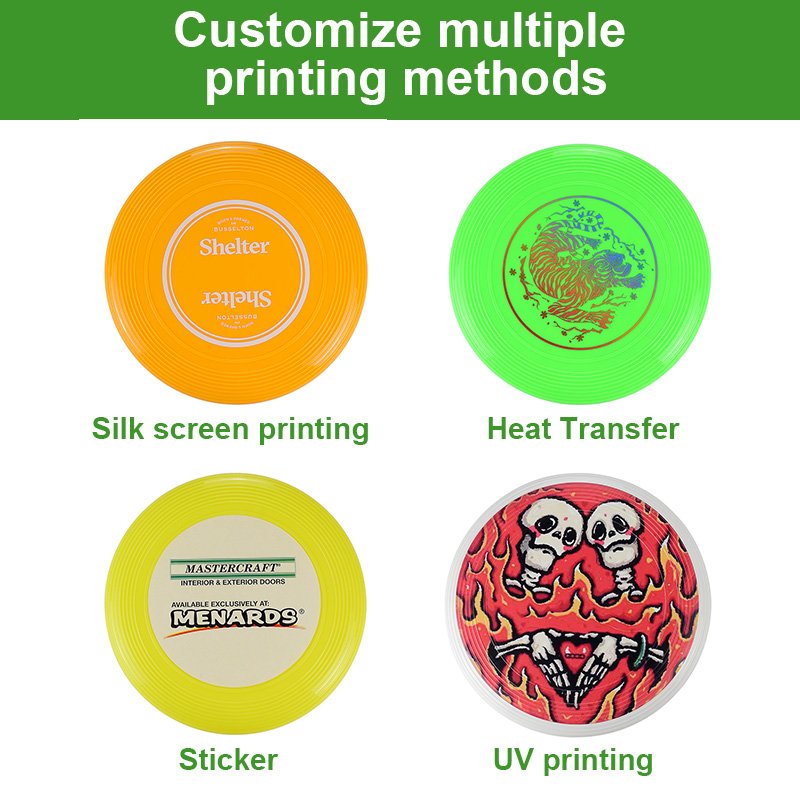Custom Promotional Frisbeed Competition Grade 175 Grams Ultimate Sport Flying Disc Golf