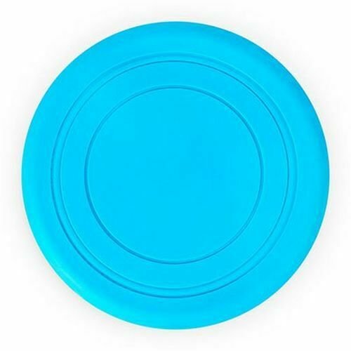 Factory Custom Round Pet Dog Pet Training Chew Toys Bite Resistant Silicone Flying Disk Frisbeed