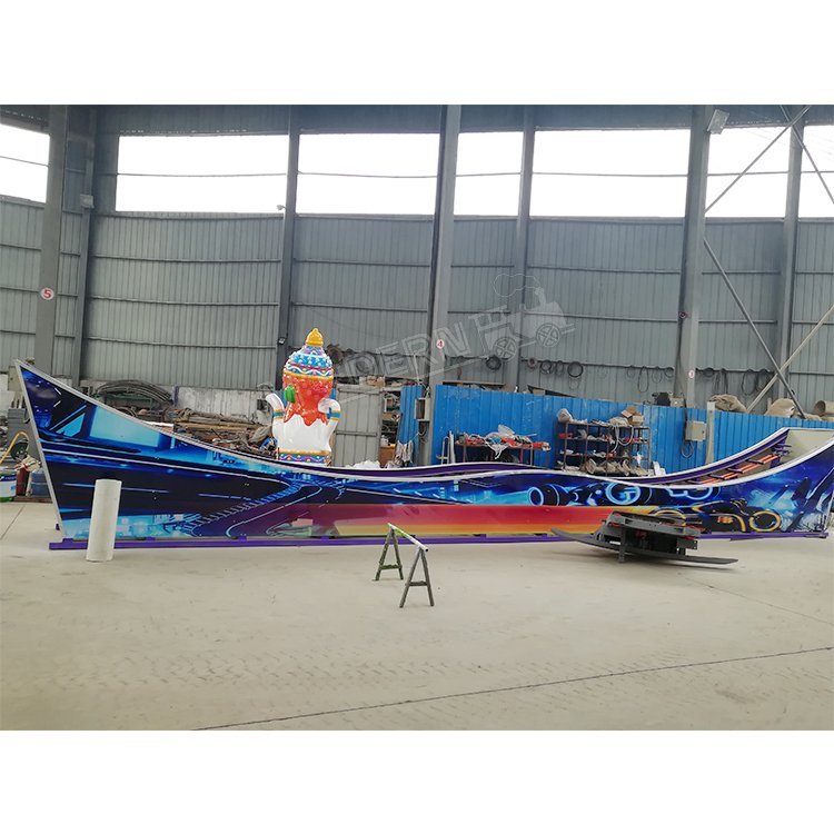 ChinaBest Price Indoor Kiddie Amusement Rides Rotating Flying Car Electric Single Track Mini Swing Car