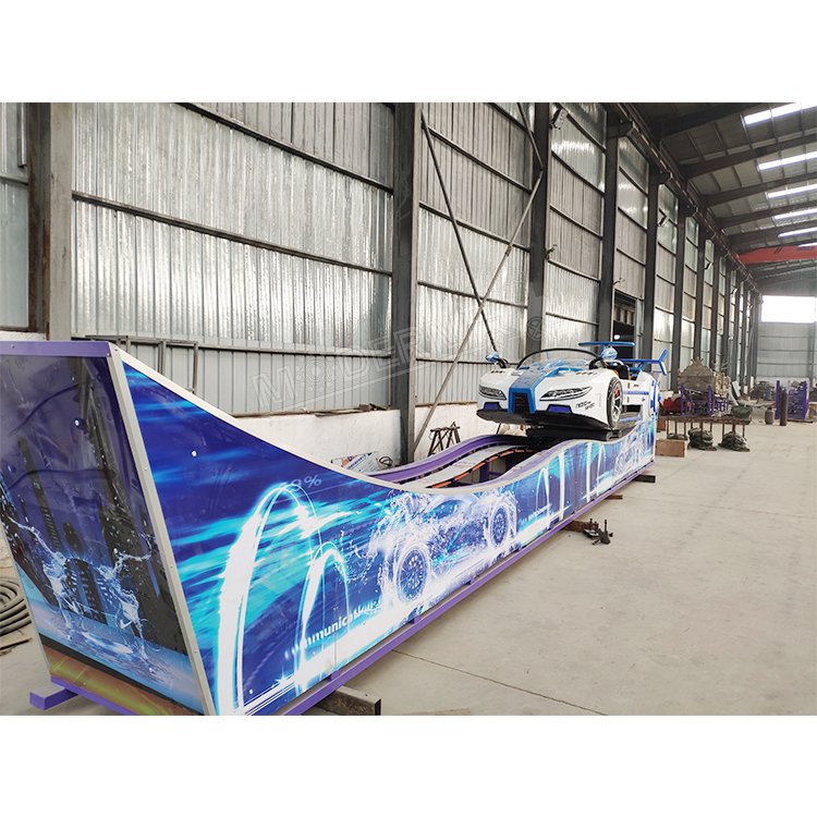 ChinaBest Price Indoor Kiddie Amusement Rides Rotating Flying Car Electric Single Track Mini Swing Car
