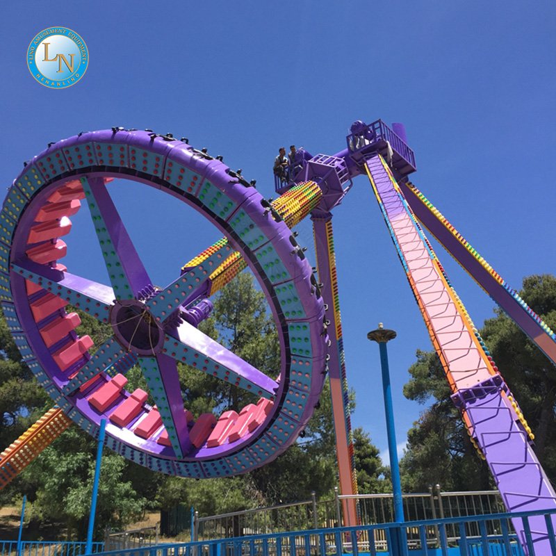Hot sale 360 Degree Rotation Swing Frisbee Big Pendulum Rides On Outdoor Amusement Park