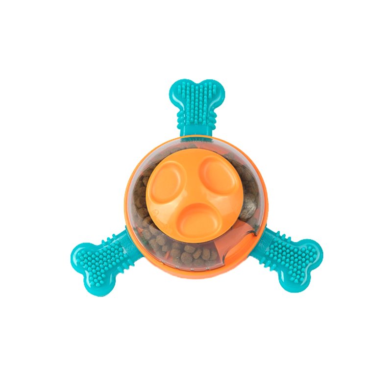 High quality Interactive Enrichment Food Leakage Puzzle Game Dog Toys for Treat Dispensing puzzle slow food device