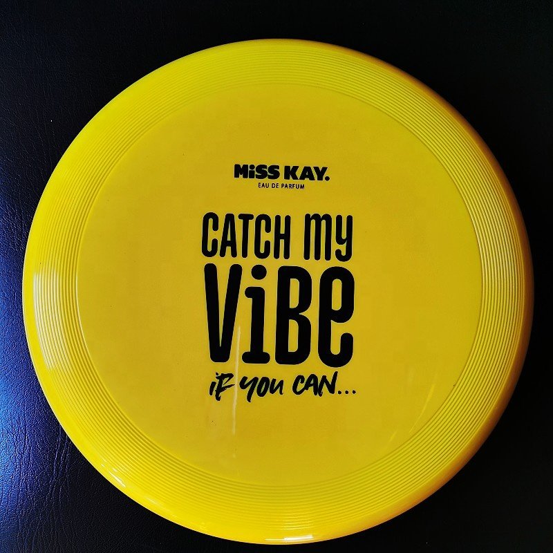 PP plastic frisbeed 25cm promotional plastic disk 10.8 inch PP environmentally friendly 26.5CM 165g ultimate frisbeed