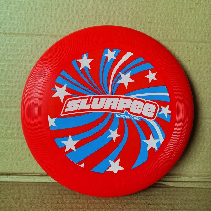 PP plastic frisbeed 25cm promotional plastic disk 10.8 inch PP environmentally friendly 26.5CM 165g ultimate frisbeed